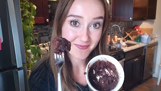 Microwave Protein Brownie  LowCarb  GlutenFree [upl. by Ericha479]