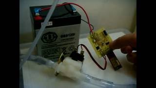 DIY plant watering system with solenoid valve and PIC microcontroller [upl. by Tacye]