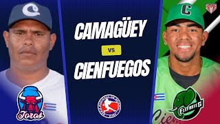 Camagüey vs Cienfuegos 4to juego Serie Nacional 63 [upl. by Aniled]