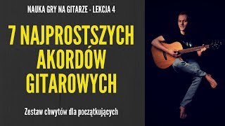 Nauka gry na gitarze  Lekcja 8  Baśka  Wilki  część 1 [upl. by Nnylyak]