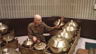 javanese gamelan kenong and kethuk demonstration [upl. by Marcelia]