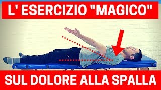 L quotesercizio magicoquot per battere il DOLORE ALLA SPALLA periartrite tendinopatia [upl. by Torre991]