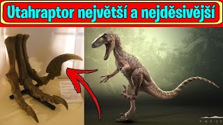 Utahraptor Největší a nejděsivější ze všech raptorů  Dokumentární film o dinosaurech [upl. by Aynuat]