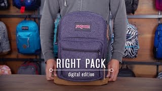 JanSport Pack Review Right Pack Digital Edition [upl. by Oyek]