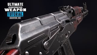 Ultimate Weapon Tutorial  3DS Max 2016Substance PainterMarmoset  Trailer [upl. by Ened]