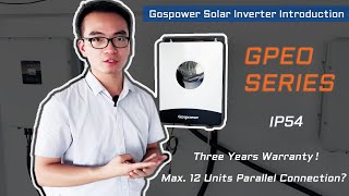 How Gospower Inverter Achieve IP54 Rating [upl. by Cynar124]