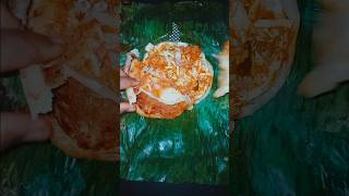 Kizhi Parotta Banana leaf Parotta Recipe in village shorts shorts food madurai indiancuisine [upl. by Narik78]