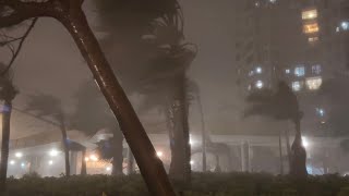 Typhoon Saola RAKES Hong Kong [upl. by Jackqueline584]