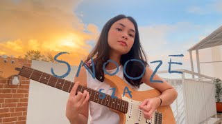 snooze  sza cover [upl. by Namyl]