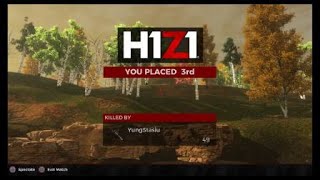 H1Z1 Battle Royale1st gameplay [upl. by Acnalb928]