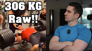 306 Kg Bankdrücken Davide reagiert auf Jeremy Hoornstra [upl. by Notsuj]