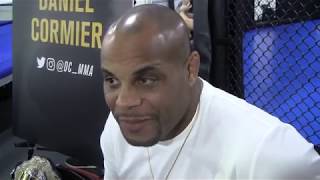 Daniel Cormier talks Stipe fight and coaching TUF at media day [upl. by Josey]