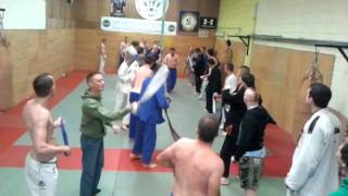 Blue belt gradingswhipping at BJJ Revolution [upl. by Dolorita]