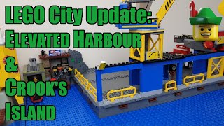 LEGO City Update  Elevated Harbour 4645 amp Crooks Island 60131 ⚓🏹 [upl. by Ateloiv233]