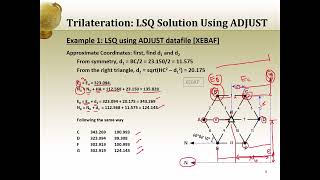 CIVL531Chapter 4  5 Trilaterationbb6a3eaautosave [upl. by Legim341]