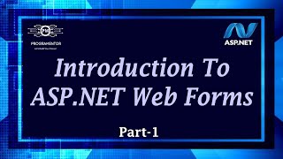 01  Introduction To ASPNET Web Forms  ASPNET Webforms  ASPNET Tutorial  WebForms HindiUrdu [upl. by Esylle]