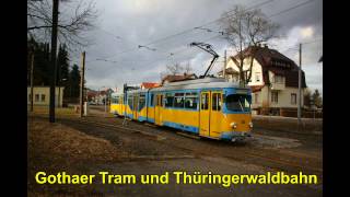 Gothaer Tram und Thüringerwaldbahn [upl. by Kulda726]