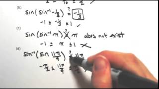 Composition of Sine and Inverse Sine Functions [upl. by Priebe565]