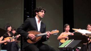 Avi Avital plays Vivaldi Mandolin Concerto in C Major  The 8th Osaka International Mandolin Fes [upl. by Oynotna]