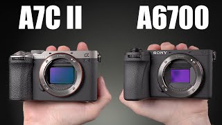 Sony A7C II vs Sony A6700  Which To Buy [upl. by Egroj229]