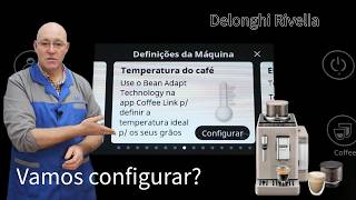 Delonghi Rivelia  Configure a sua maquina de café [upl. by Lebasiram168]