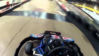 Go Karting At Anglia Indoor Kart Track [upl. by Shirk]