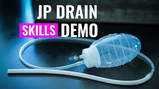 How to use a JP drain  JacksonPratt Drain [upl. by Airamanna625]