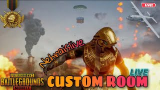 PUBG MOBILE CUSTOM LIVE STREAM Nehraislive pubgmobile pubgcustomlive [upl. by Aynodal]