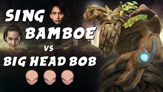 SING BAMBOE vs BIG HEAD BOB SingSing Dota 2 Highlights 1503 [upl. by Llenrup]