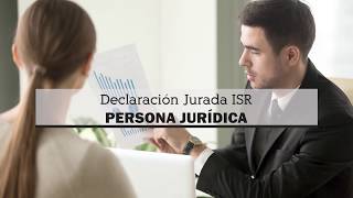 Llenado de declaración  ISR Persona Jurídica [upl. by Ottilie724]