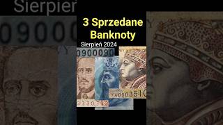 Sprzedane Banknoty radar Palindrom YA Ciekawe numeracje i serie To co udało się sprzedać Giełda [upl. by Otrevlig]