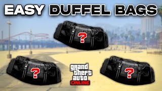 Easiest Duffel Bags to Save on ANY OUTFIT in GTA Online Updated Duffel Bag Glitch [upl. by Hagen]