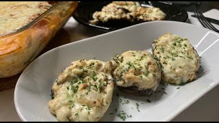 Portobello Relleno Al Horno  Una Receta Inolvidable [upl. by Hairacaz]