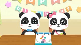 Birthday party for kiki and mew mew ll video for kids ll cartoon video ll Babybus ll story video [upl. by Tyne341]