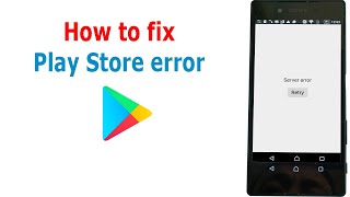 Fix Play Store show server error on android 5  6 [upl. by Ahserkal8]