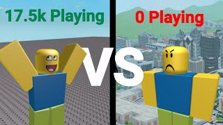 Roblox players in Overrated games vs Underrated games [upl. by Blanc574]