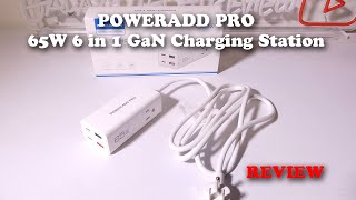 POWERADD PRO 65W GaN USB Charging Station REVIEW [upl. by Haywood488]