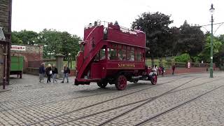 Vintage and Classic Buses and Trams at Beamish Museum 28th June 2022 [upl. by Ocsecnarf]