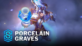 Porcelain Graves Skin Spotlight  PreRelease  PBE Preview  League of Legends [upl. by Jackson876]