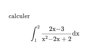 un exercice de calcul dintegrales bac scientifique [upl. by Noinatrad583]