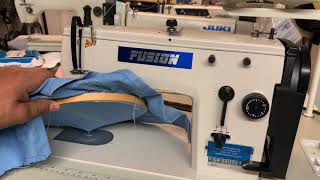 How to use a Singer 20U Style Sewing Machine to do Embroidery [upl. by Eylsel]