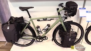 2017 Koga World Traveller S Bike  Walkaround  2016 Eurobike [upl. by Arrimat]