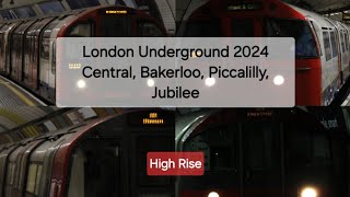 London Underground 2024 [upl. by Ellertnom263]