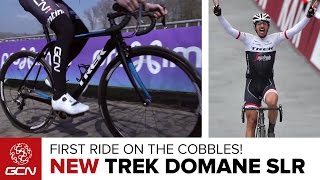 NEW Trek Domane SLR – GCNs First Ride [upl. by Ioab]