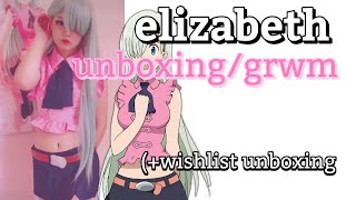 Elizabeth cosplay and wishlist unboxing [upl. by Linis]