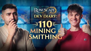 Dev Diary 110 Mining amp Smithing  New Skilling Update  RuneScape [upl. by Ruhtracam]