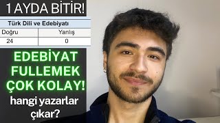 1 AYDA EDEBİYATI FULLETEN VİDEO SORULAR NEREDEN GELİR yks ayt tyt [upl. by Adnola]