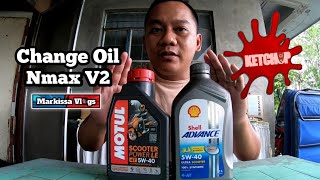 Change oil Nmax v2 [upl. by Ecnedac]