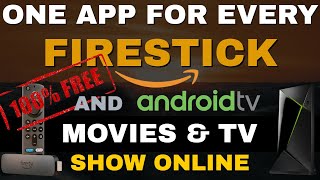 FIND every MOVIE and TV SHOW with ONE FREE APK on FIRESTICK and ANDROID TV [upl. by Dronski989]