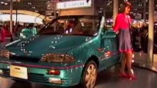 1991 Tokyo Auto Show 3  1991年の東京モーターショー [upl. by Esorylime298]